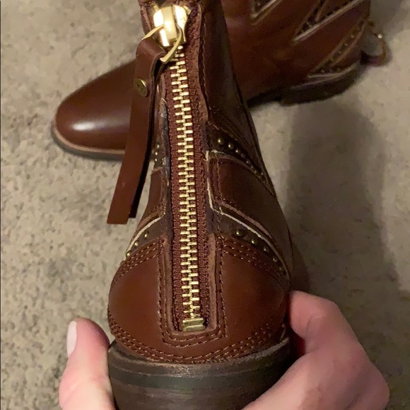 Worn Once! Ugg Sze 9 Booties w Gold stud Detailing - Picture 8 of 8